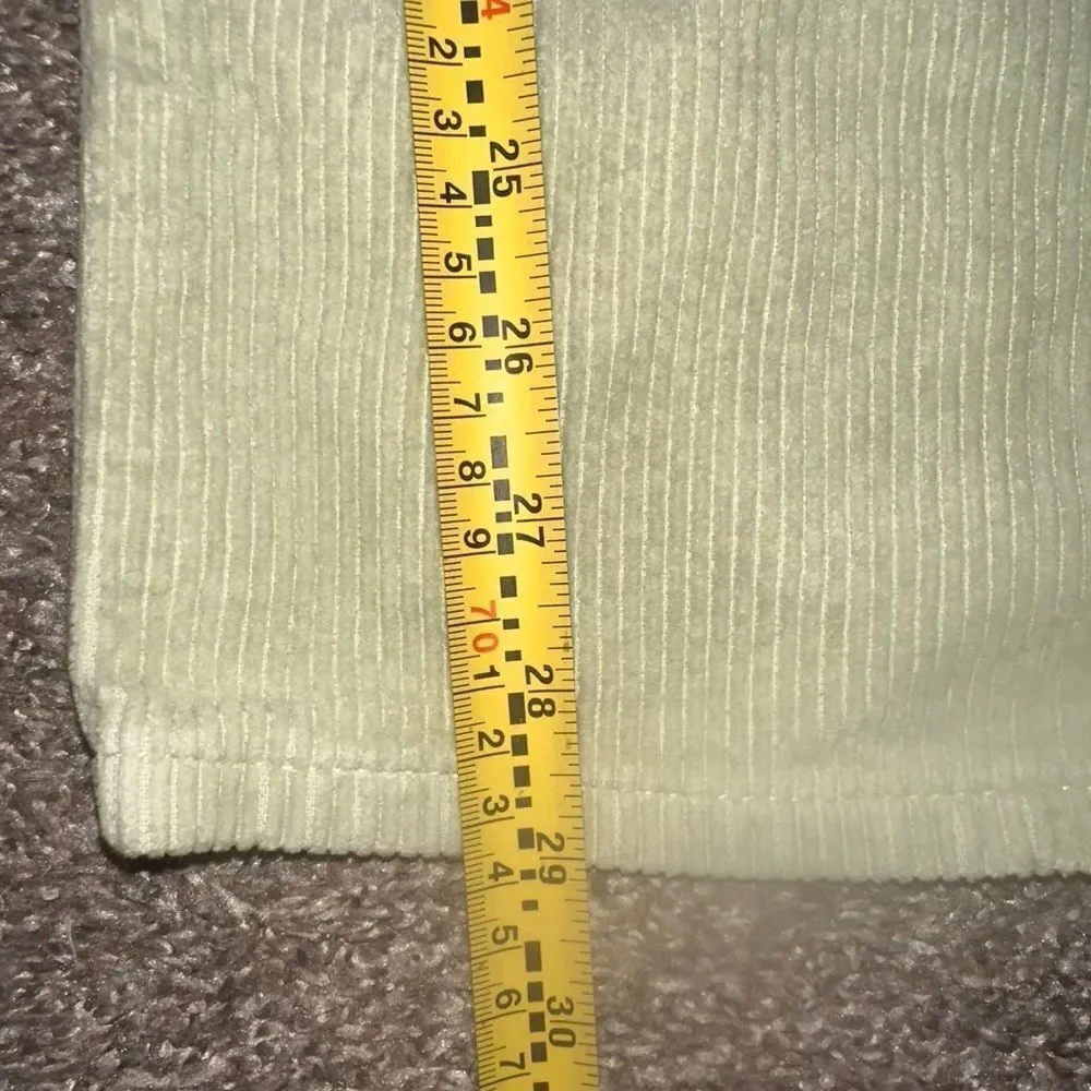 Green Corduroy PacSun Jeans